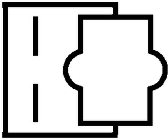 Afbeeldingen van HELLA 6DF 006 551-001 Remlichtschakelaar - 12V - 2-polig