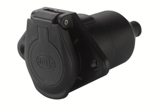 Afbeeldingen van HELLA 8JB 008 085-001 Stekkerdoos - 24V - 7-polig - Schroefaansluiting - Stekker: Schroefverbinding