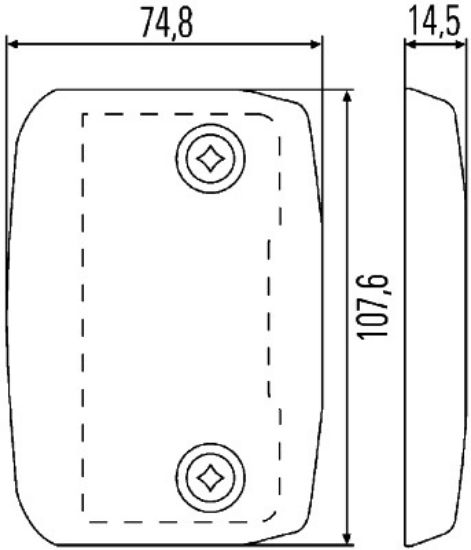 Afbeeldingen van HELLA 2BA 008 260-017 Knipperlicht - LED - 12V