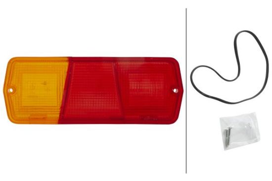 Afbeeldingen van HELLA 9EL 111 647-001 Achterlicht - Gloeilamp - rechts - voor o.a. Mercedes-Benz T2/L Box Body/Estate