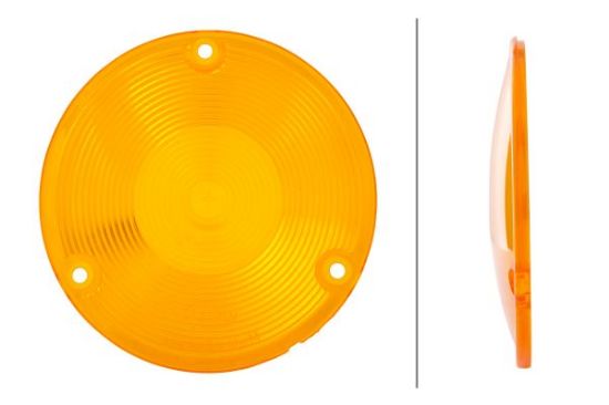 Afbeeldingen van HELLA 9EL 116 907-001 Lampglas, breedtelicht - Halogeen