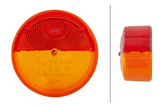 Afbeeldingen van HELLA 9EL 118 633-001 Lampglas voor achterlicht - Gloeilamp - rechts/links
