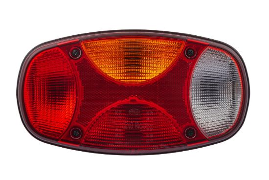 Afbeeldingen van HELLA 2VP 343 640-051 Achterlicht - Cargoluna - Gloeilamp - 24/12V