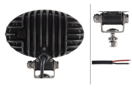 Afbeeldingen van HELLA VALUEFIT 1GA 357 001-001 LED-Werklamp O1200 - 12/24V