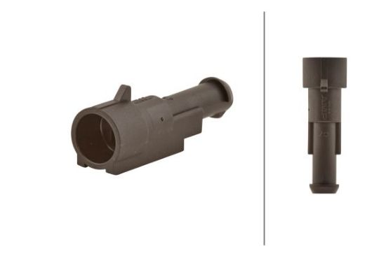 Afbeeldingen van HELLA 8JA 746 183-012 Stekkerbehuizing - 1-polig - Stekker: Paraboolverbinder