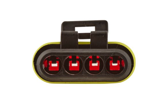 Afbeeldingen van HELLA 8JA 746 184-042 Stekkerbehuizing - 4-polig - Stekker: Paraboolverbinder